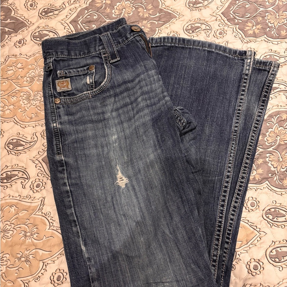 Cinch Men's Blue Wash Denim Jeans